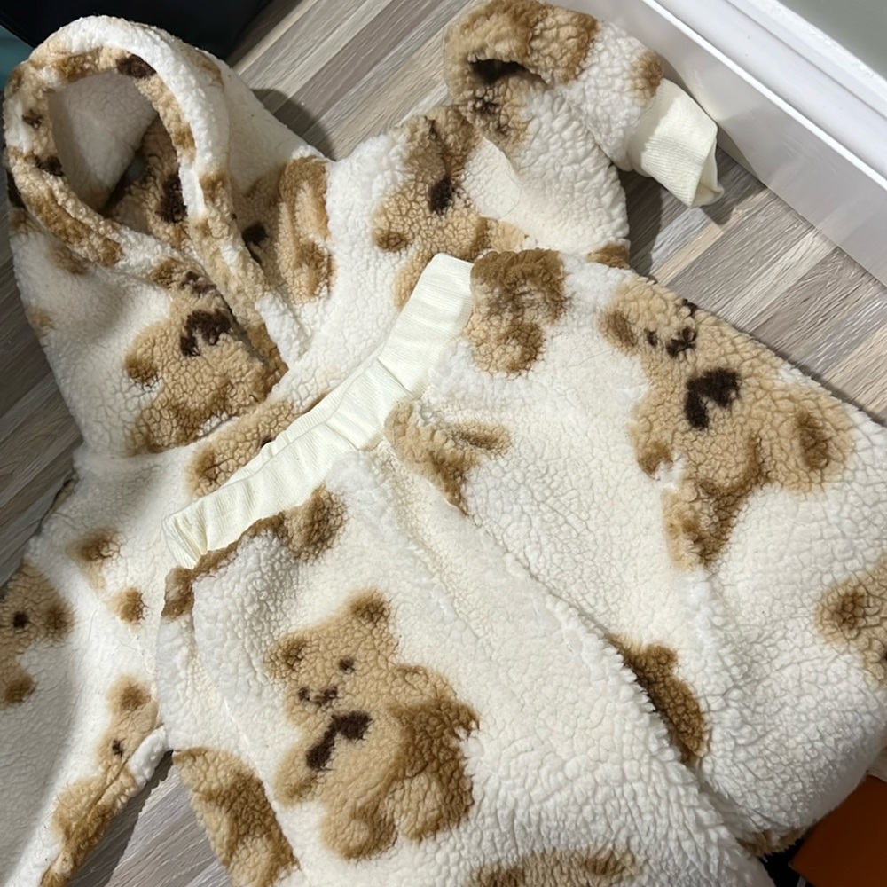 toddler bear two piece set